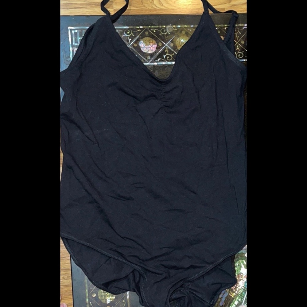 H&M black bodysuit.